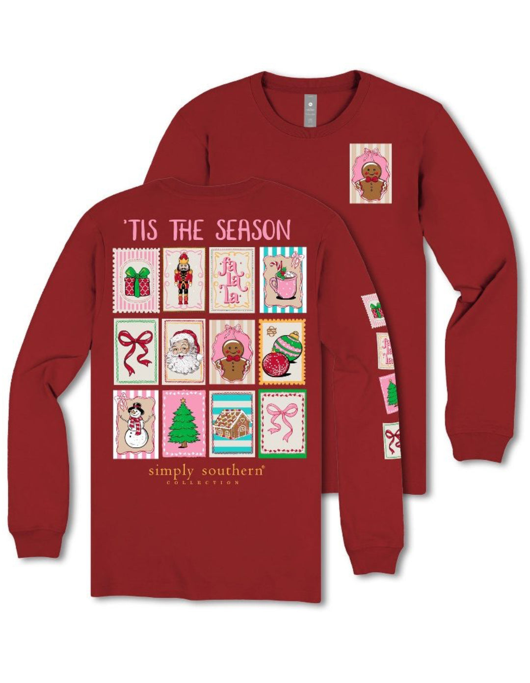 Simply Southern Christmas Stamps