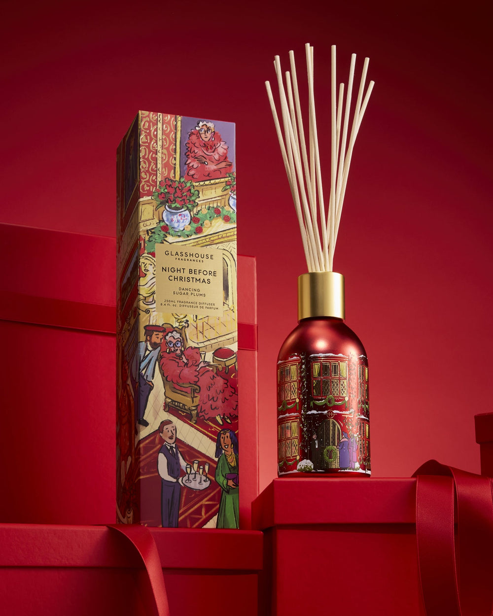 Glasshouse Night Before Christmas 8.4 oz Diffuser