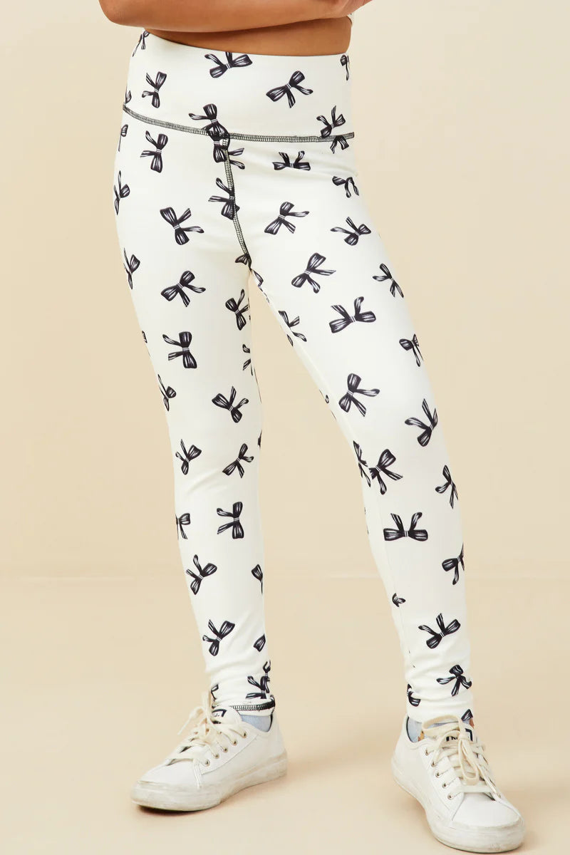 Ribbons &amp; Bows Active Leggings