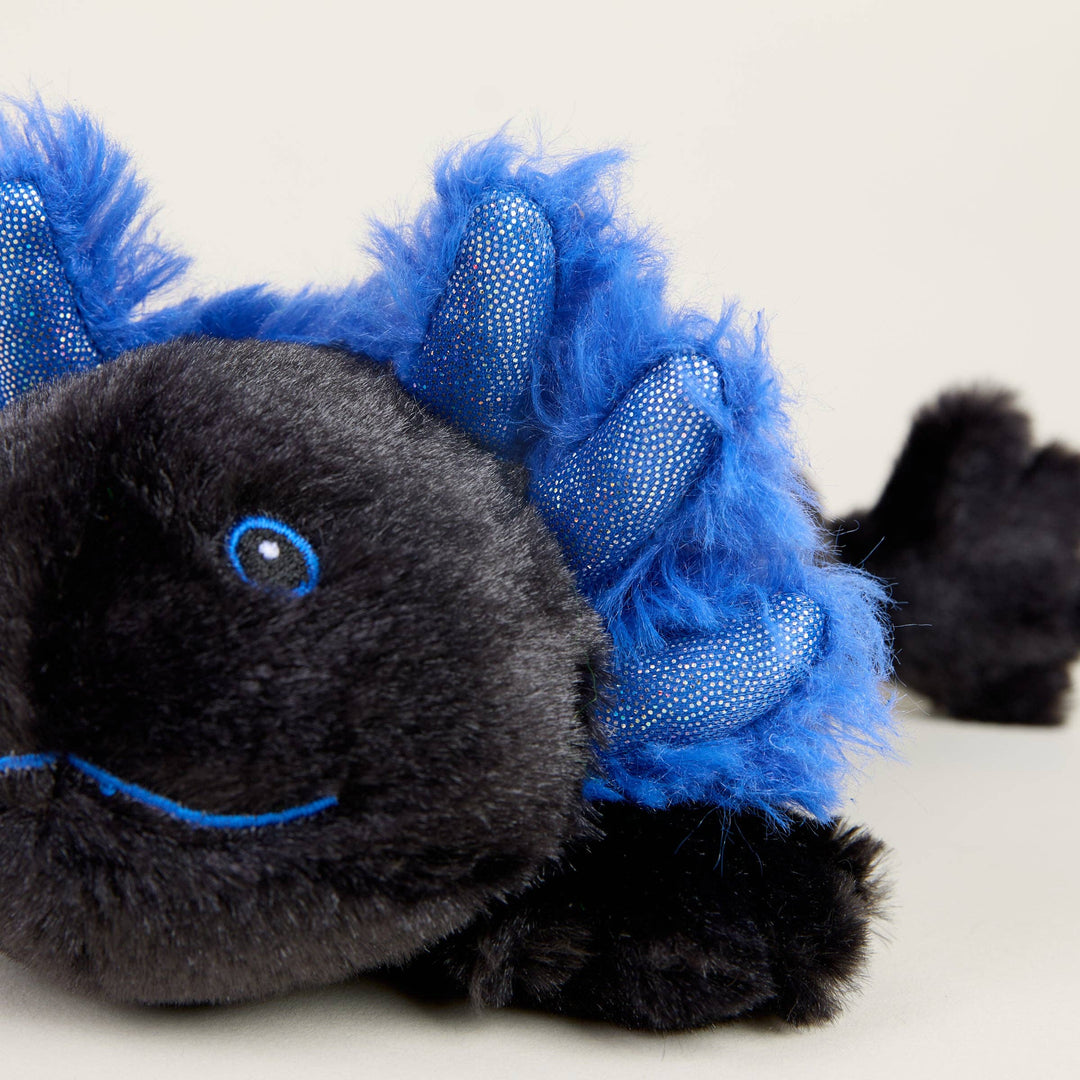 Black Axolotl Warmies Junior