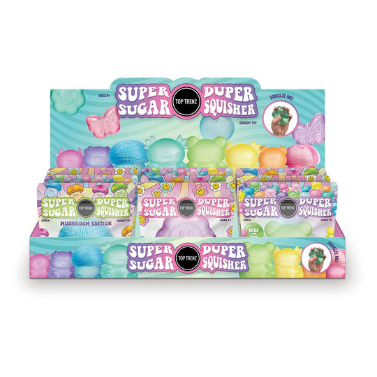 Super Duper Sugar Squisher Toy - Cupcakes