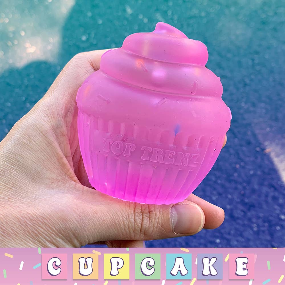 Super Duper Sugar Squisher Toy - Cupcakes